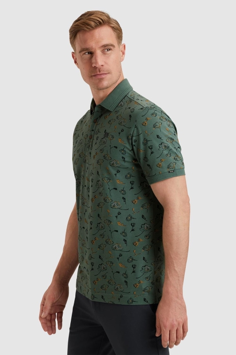 Vanguard short sleeve polo stretch pique b